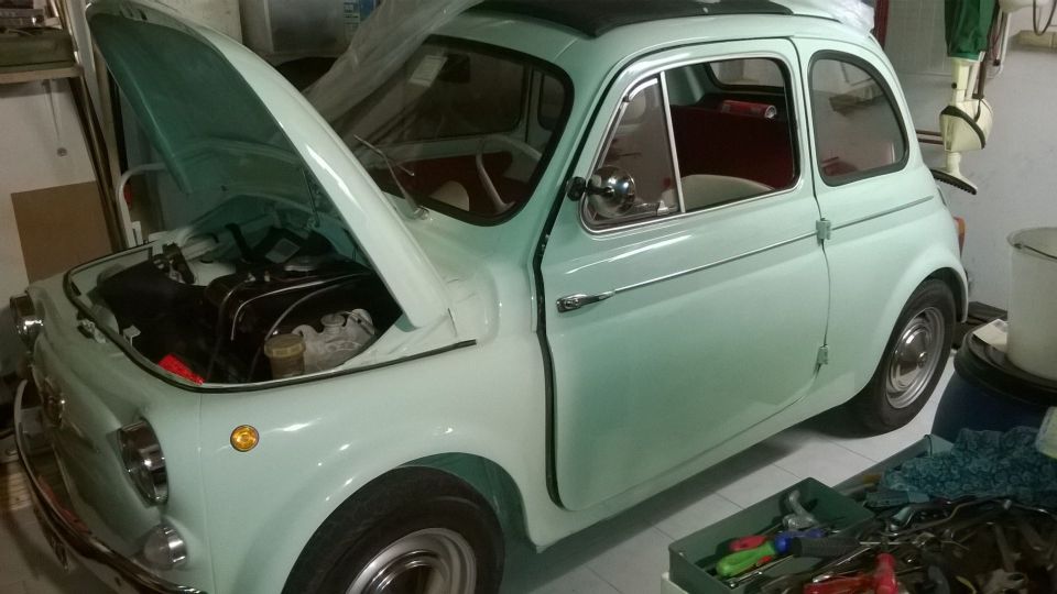 Miniature Fiat 500 D 1962 - Vitesse 1/43 - Série Jan Apetz Memorial - NEUVE En Boîte
