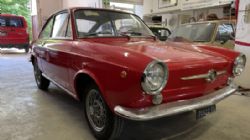 Fiat 850 coupè 1965 targa oro Asi unico proprietario chassis 000606